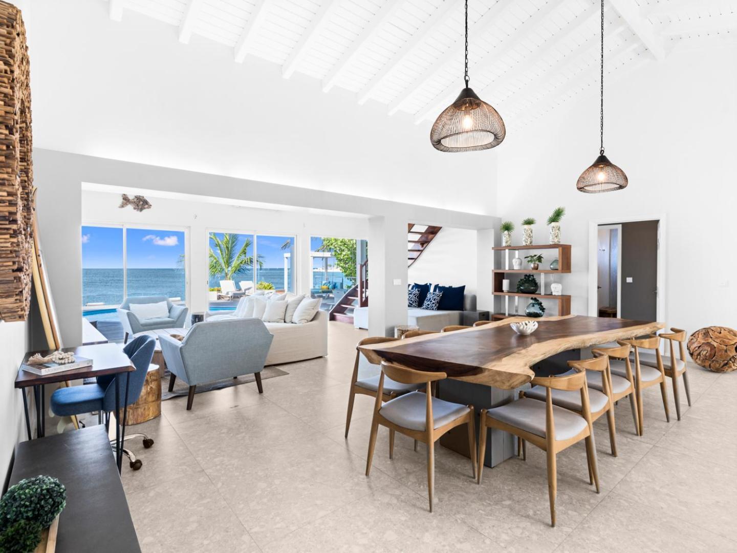 Surfsong Villa- Luxury Water Front Villa For 12 Maho Esterno foto
